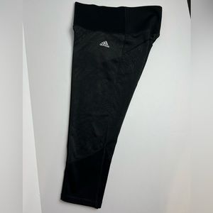 Women’s Adidas Climalite Black Running Tights Size Small